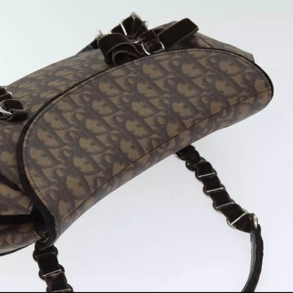 SOLD ON DIFFERENT PLATFORM!  Diorissimo Romantique Trotter Bag Brown - Picture 5 of 11